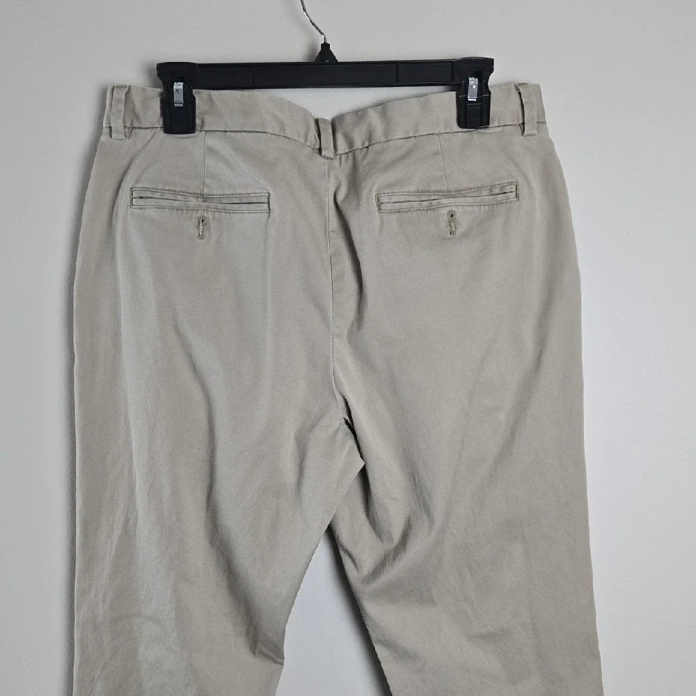Vineyard‎ Vines Mens Breaker Chino Pants Khaki Tan Stretch Straight 34x32 Logo